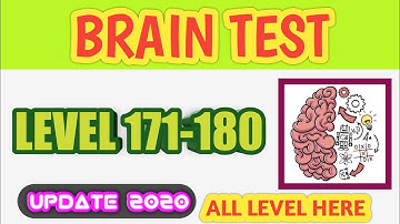 BRAIN TEST LEVEL 171-180 UPDATED LEVEL WATCH AND PLAY