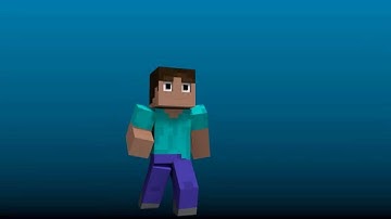 First walking test in blender - minecraft animation - Dr. Nexil