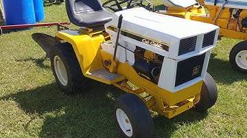 Nice collection of International Cub Cadet tractors and mowers 2021.