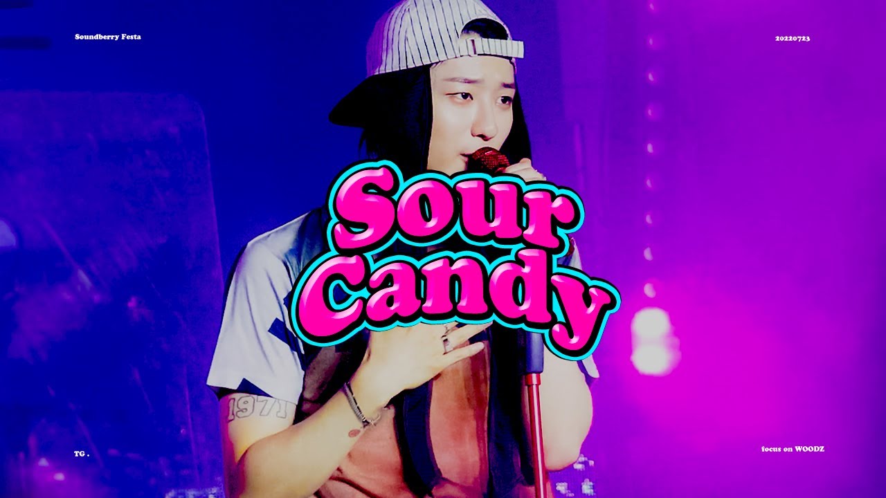 [4K] 220723 Soundberry Festa Sour candy WOODZ(조승연) YouTube