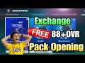 Ucl exchange 88 ovr free pack opening ea fc mobile playing with viewers