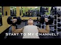 CHEST &amp; TRICEPS WORKOUT | THE START OF MY CHANNEL