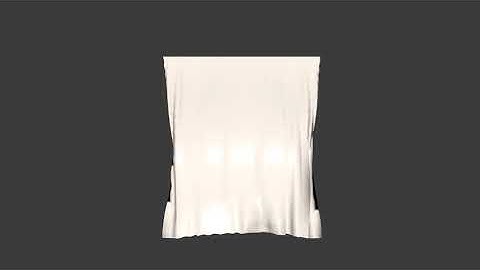 Cloth Simulation with Position Based Dynamics & Unity Compute Shader