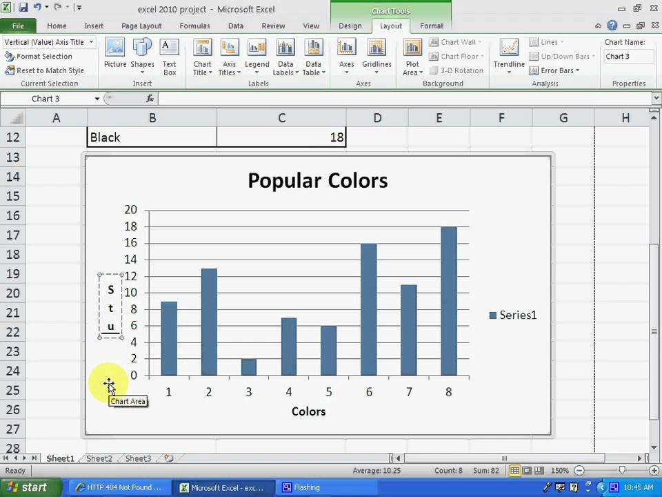 Create Bar Chart In Excel