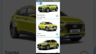 Car Rent or Car Hire Project for College Student | Free Android Project | Free college project
