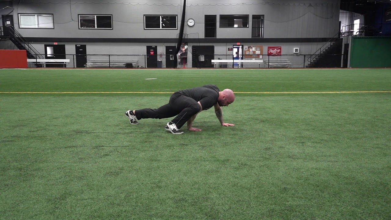 Walking Spiderman With Hip Lift And Overhead Reach YouTube