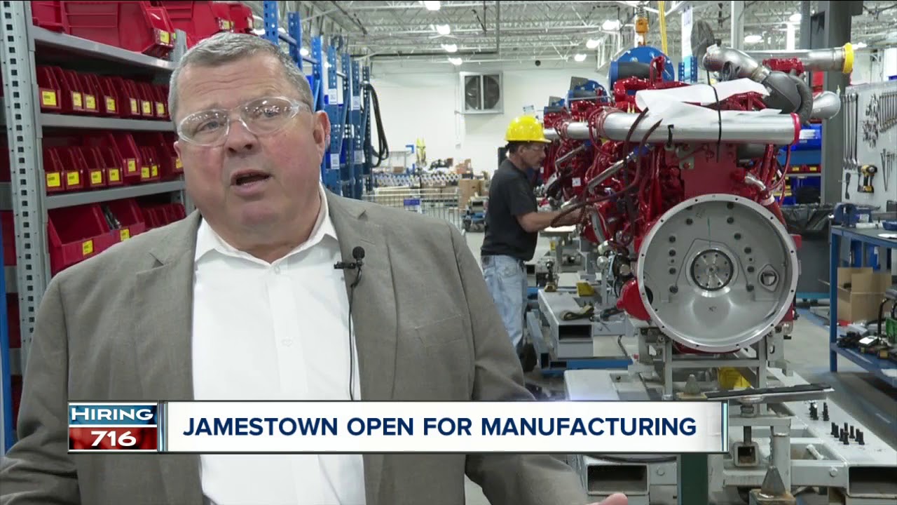 Jamestown open for manufacturing YouTube