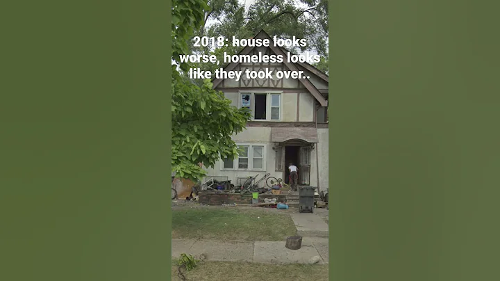 Abandoned house in Detroit, MI #abandoned #abandonedplaces #demolished #goodbyetoaworld #fyp