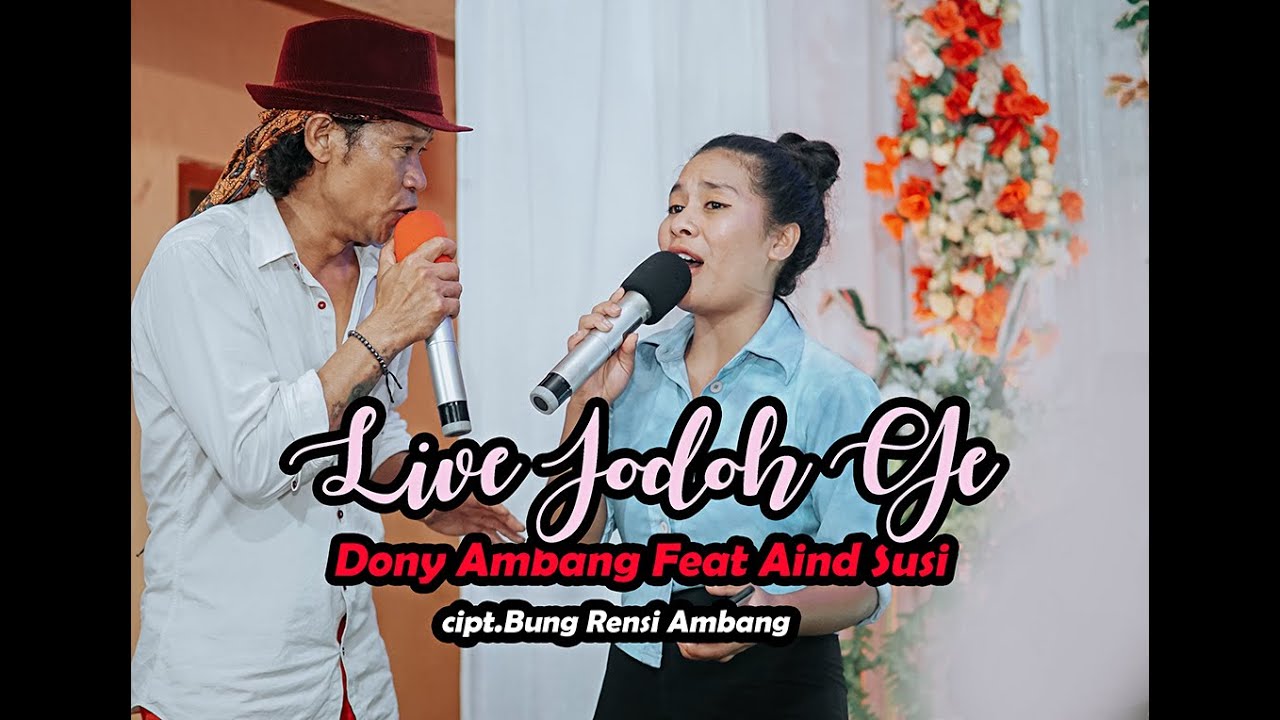 DONY AMBANG FEAT AIND SUSI JODOH GE LAGU DAERAH MANGGARAI CIPT.RENSI AMBANG LIVE WEDDING PARTY