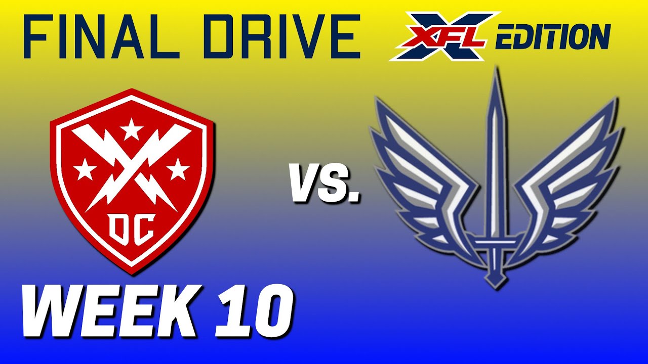 DC Defenders vs  St Louis Battlehawks WEEK 10 | Final Drive XFL Edition beta