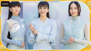 Perfume、三者三様の爽やかコーデ　パールで品よく　あ～ちゃんは私生活でもパール愛用