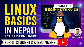 Linux Basics in Nepali | Complete Beginner's Tutorial | Day 35
