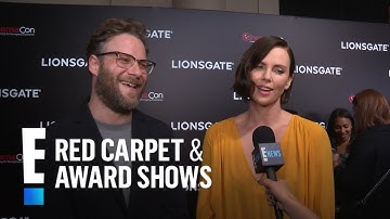 Seth Rogen Tells Why Doing Press With Charlize Is Embarrassing | E! Red Carpet & Award Shows