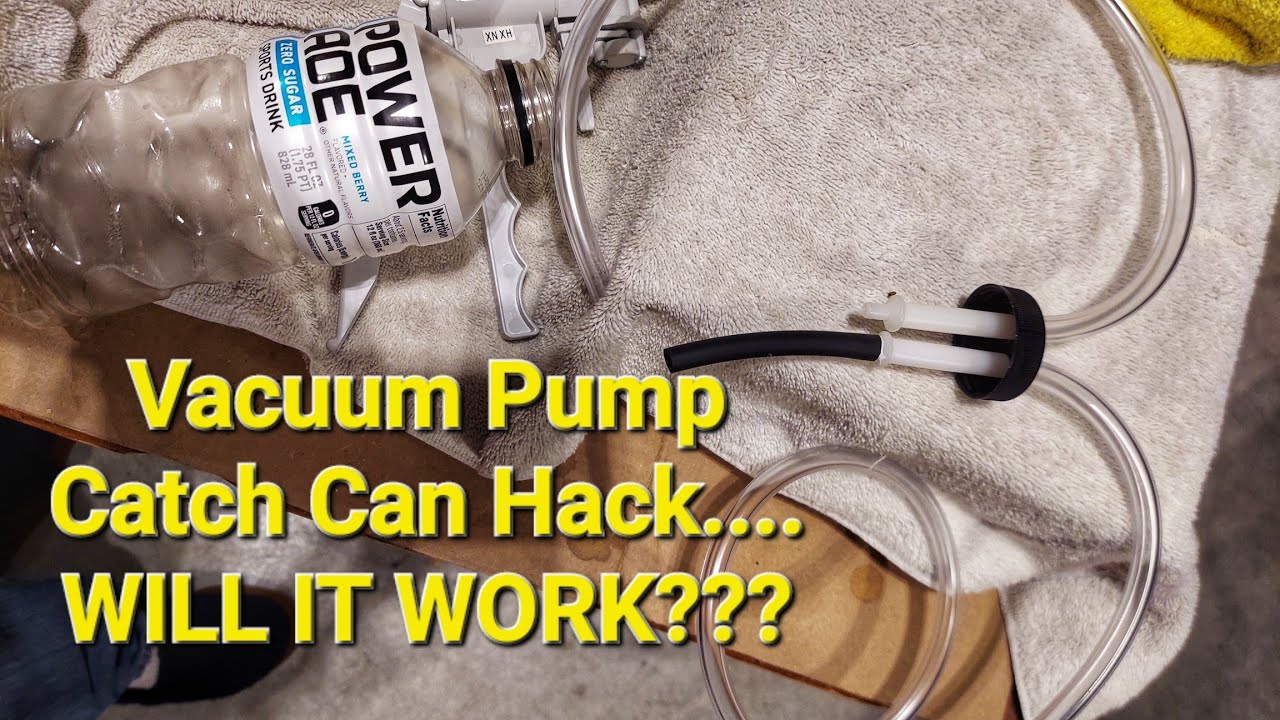 Vacuum Pump Canister Hack….Will it Work?? YouTube