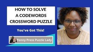 How to Solve Penny Press Codeword Puzzles: You
