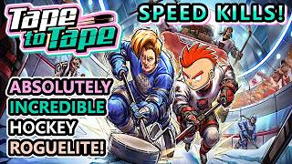 Enjoy This WILD & CRAZY Run! The BEST Modern Hockey Game Is A Roguelite! | Tape To Tape screenshot 2