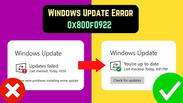 Fix Windows Update Error 0x800f0922  [English]