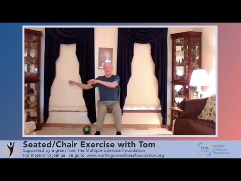 20230425 Seated/Chair Exercise with Tom Sponsored by the Multiple Sclerosis Foundation
