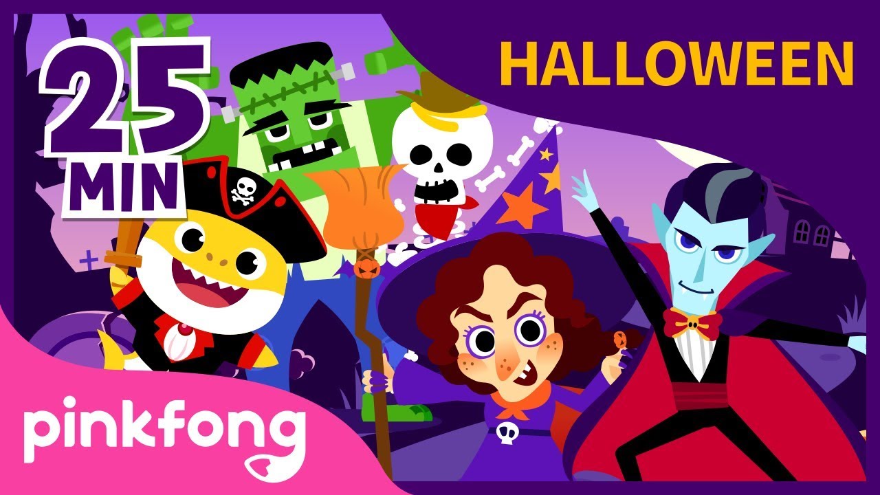 Las Mejores Canciones de Halloween | ABC y +16 | +Recopilación | Pinkfong Canciones Infantiles