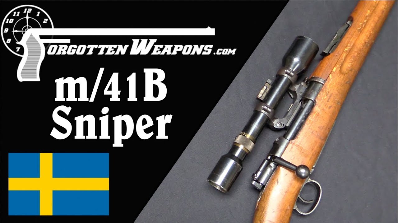 Swedish m/41B - Best Sniper Rifle of World War Two 