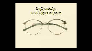 緑色ダテメガネフレーム女子丸い顔韓国おしゃれ伊達メガネおしゃれメタル レトロ サーモントメガネ金属軽量めがねレディース メンズ男眼鏡ゴールド銀縁上品サーモントブロー