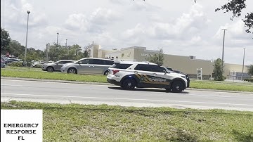 Multiple Oscoela County Sheriff Responding Code 3 