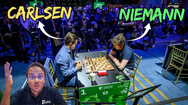 When Hans Niemann checkmated Magnus Carlsen's king in the center of the board | World Blitz 2024