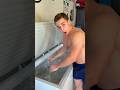 Guess the temperature🥶      #cold #icebath #dangerous #challenge