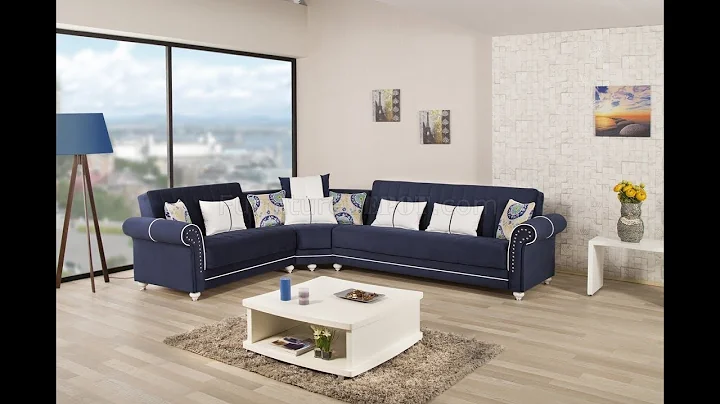 Blue Sectional Sofas