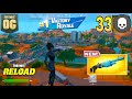 33 Elimination Solo "Reload” Wins Full Gameplay Chapter 7 Season 1