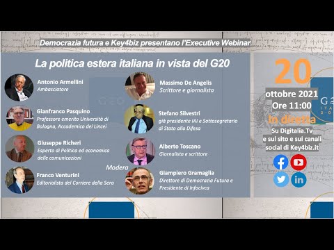 La politica estera italiana in vista del G20