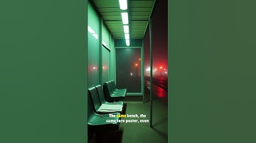 The Bus Stop #enterthebackrooms #liminalspaces