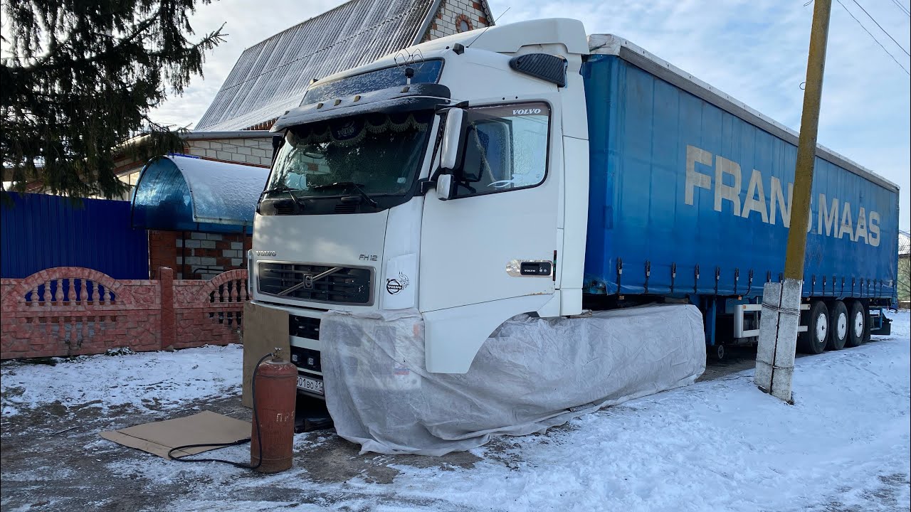 Сорвал погрузку. Не заводится Вольво и пропало сцепление.#volvo# ...