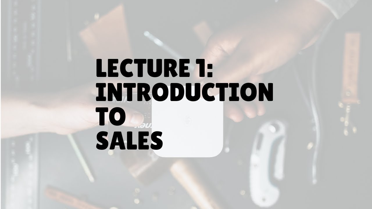 Sales Lectures content media
