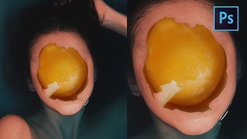 [ Photoshop Tutorial ] Simple Surreal Manipulation For Beginners - "Egg Face"