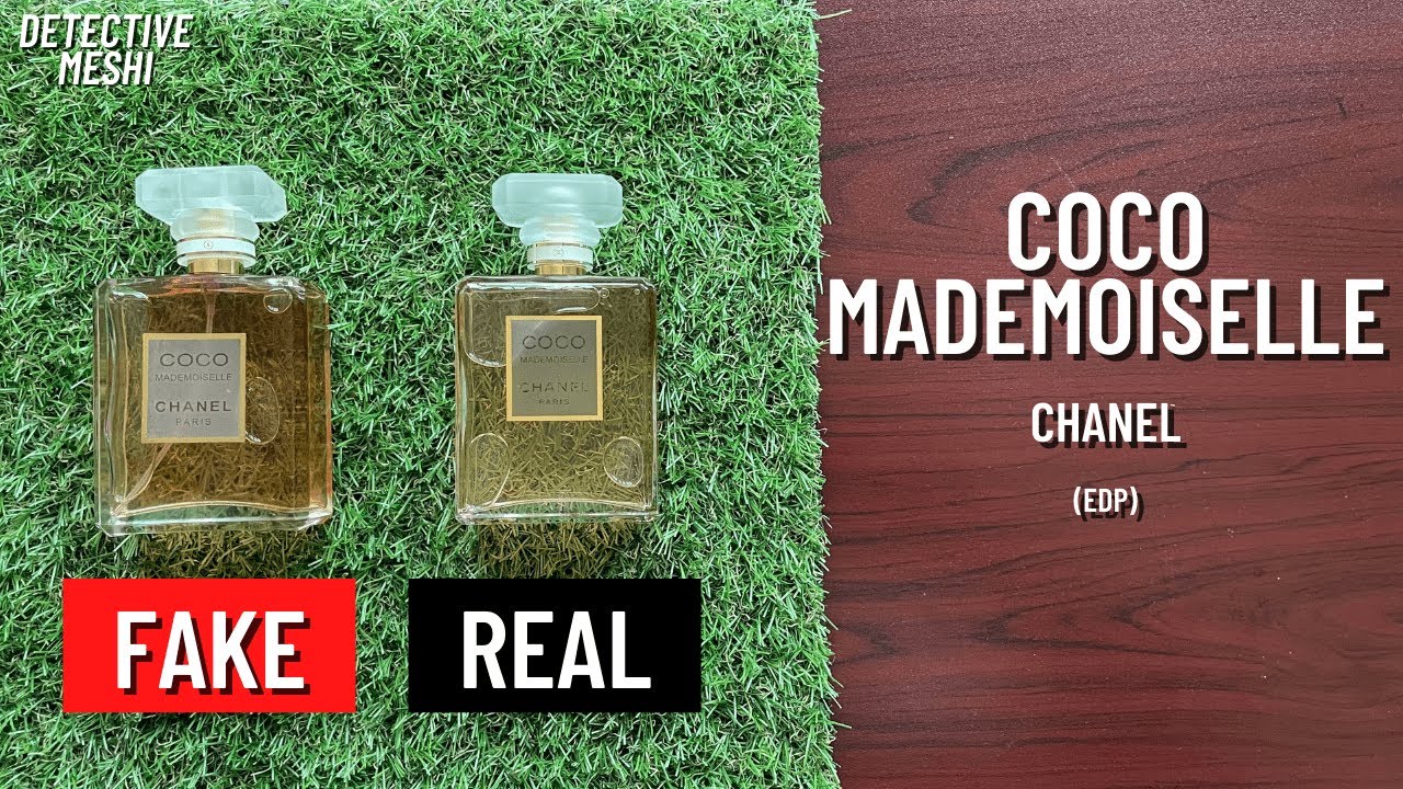 Fake vs Real Chanel Coco Mademoiselle L'Eau Privée EDP Perfume 100 ml 