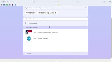 Creating Your First Quiz with IXL Part 1