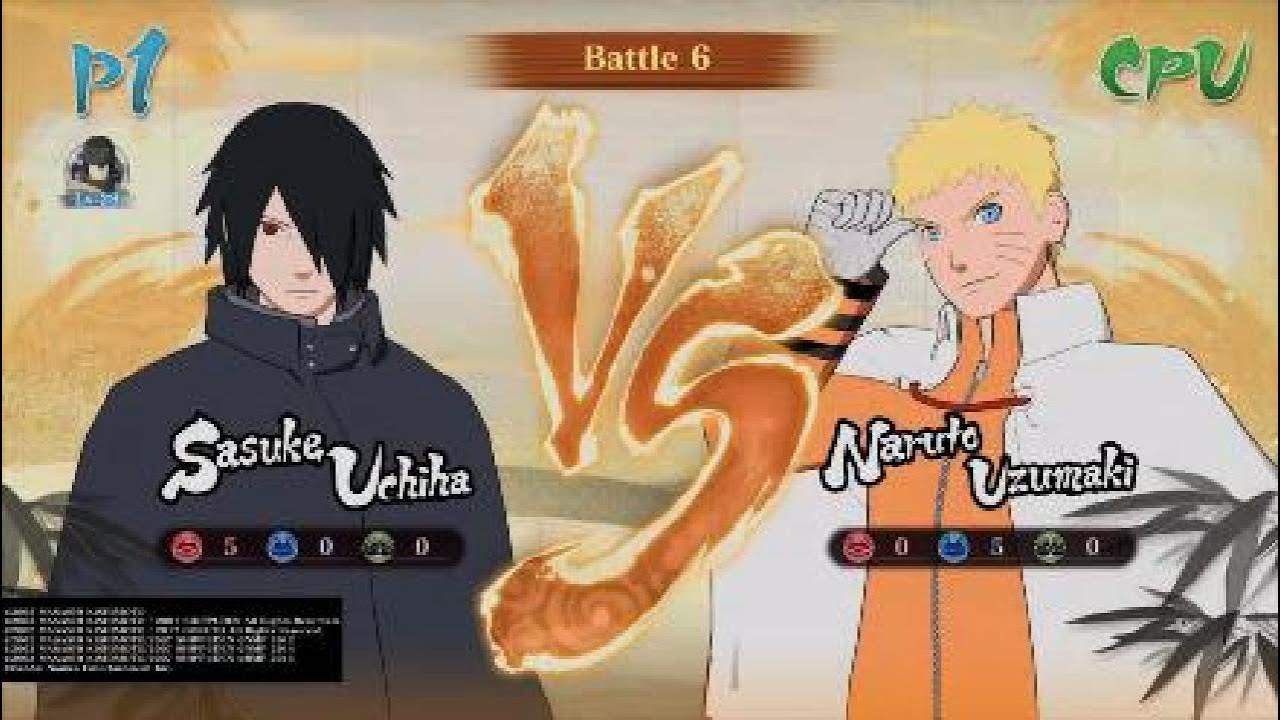NXBUNSC: "Wandering Ninja" Sasuke vs. "7th Hokage" Naruto (Requested)
