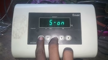 Essae DS 415n Weighing Machine Calibration Process ! 200kg Weight Machine Setting (HD VIDEO)