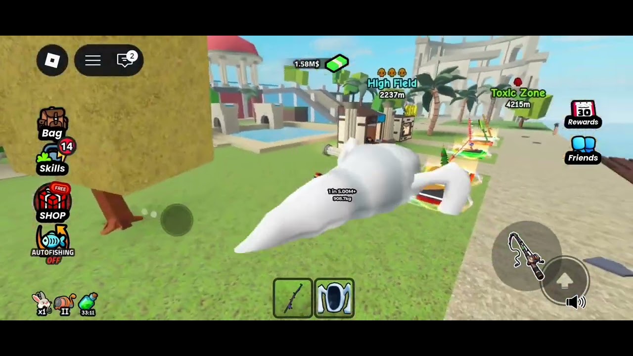 berhasil dapat ikan monster 