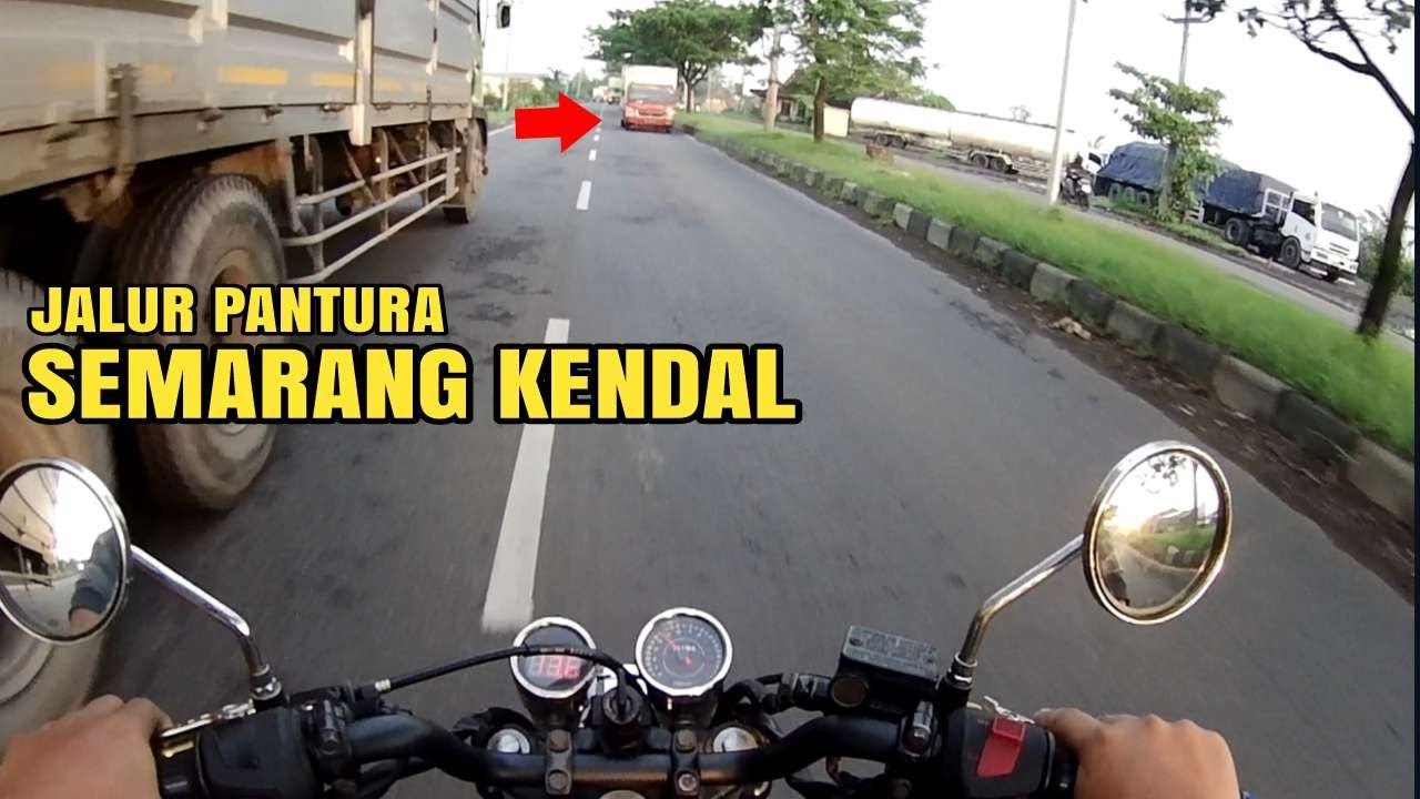KONDISI TERKINI JALUR PANTURA SEMARANG KENDAL | MOTOVLOG VIEW NOVEMBER 2022