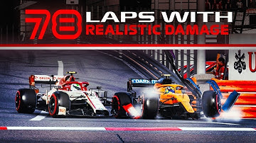 F1 2020 Monaco 100% Race Online met SIMULATIESCHADE