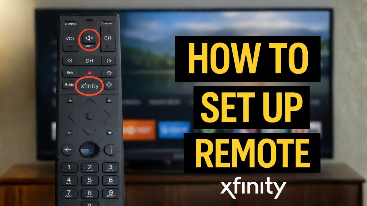 Program Xfinity Remote Steps How To Setup Xfinity Remote (2026) STEP BY STEP - YouTube