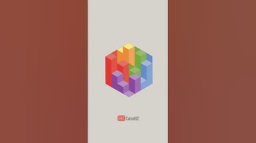 Abstract in the Box l The a Art of Cube. #cube #art #isometric #geometry