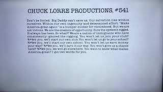 Chuck Lorre Productions, 541/Warner Bros. Television (2016)