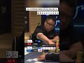 HEADS UP FOR $2+ MILLION AND THIS HAPPENS 😰 #poker #casino #pokerhands