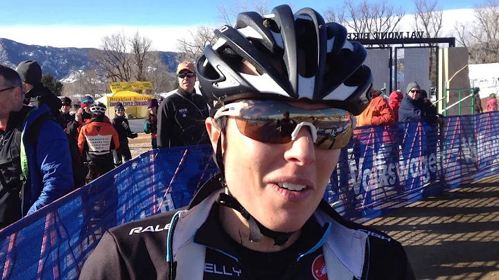Rebecca Gross wins the 30-34 title at the 2014 USA...