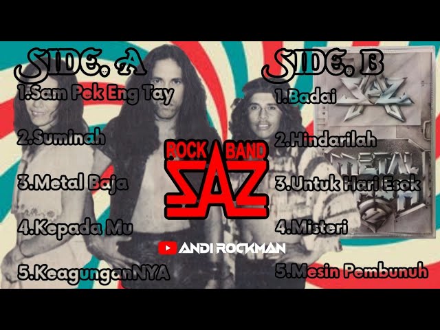 SAS - Metal Baja (1991) Full Album - Musik Rock Indonesia (Andi Rockman) class=