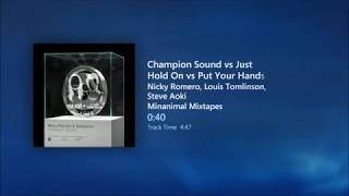 Download Lagu Nicky Romero vs Louis Tomlinson - Champion Sound vs Just Hold On vs Put Your Hands Up (Acapella) Download Lagu Nicky Romero vs Louis Tomlinson - Champion Sound vs Just Hold On vs Put Your Hands Up (Acapella)