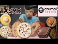 ASMR Crumbl Cookie Tasting🍪🍪